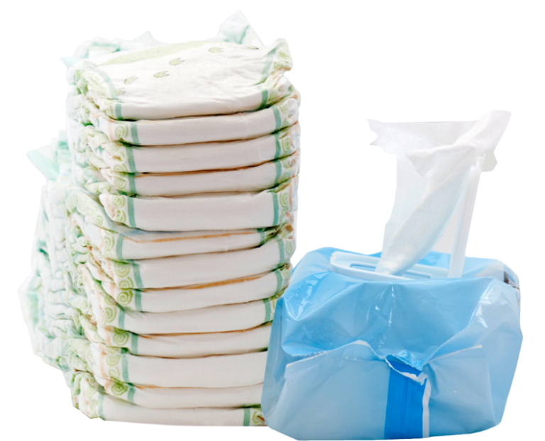 diapers wipes